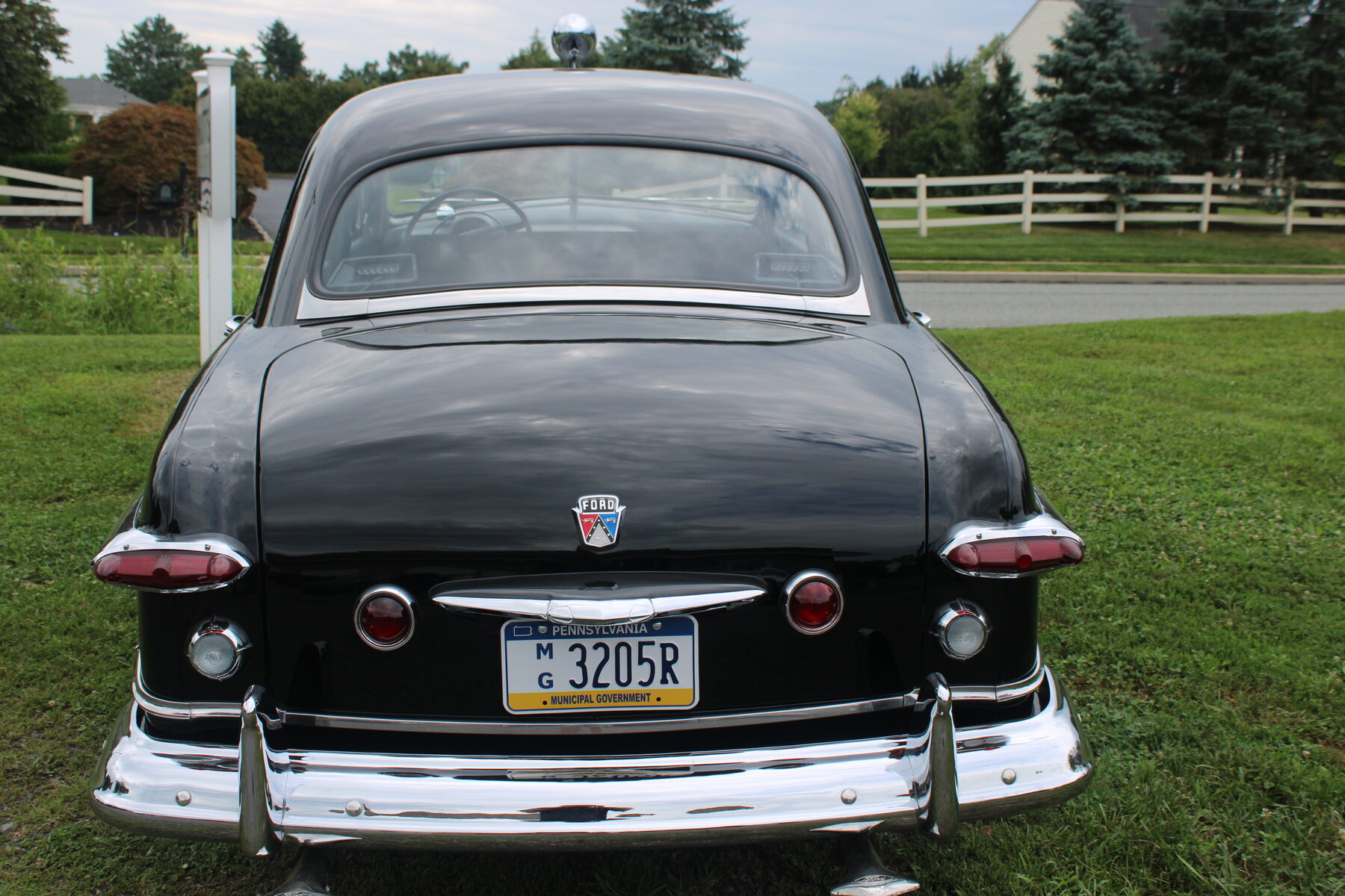 Rear view